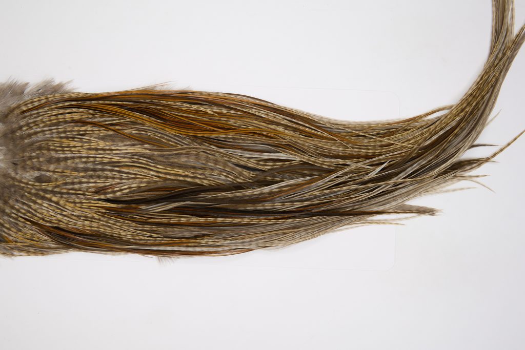12541 JimsFlyCo Dry Fly Hackle Grade 1 Rooster Saddle Variant Ties Size 12-14