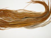 12547 JimsFlyCo Dry Fly Hackle Grade 1 Rooster Saddle Honey Dun Ties Size 10-12