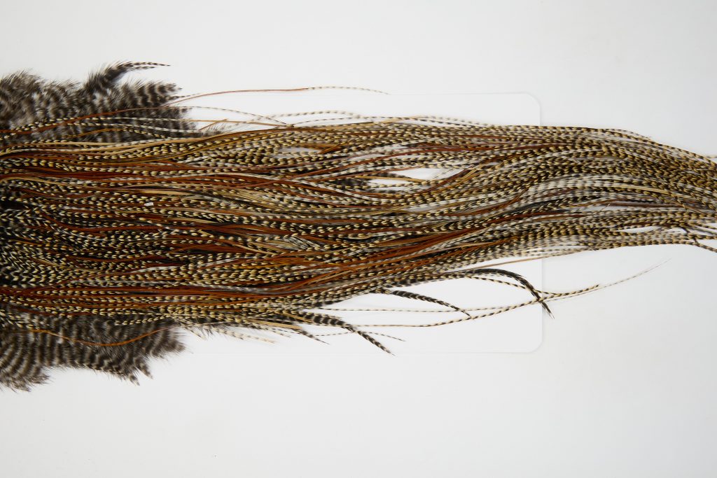12552 JimsFlyCo Dry Fly Hackle Grade 2 Rooster Saddle Cree Variant Ties Size 16-20