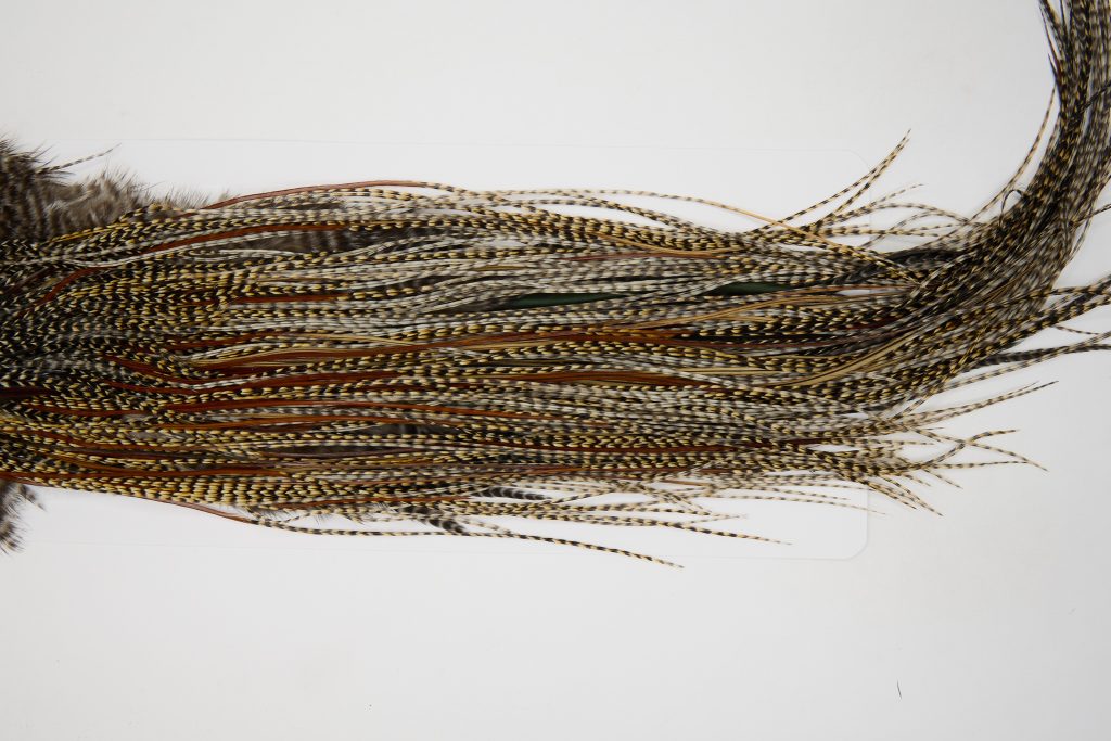 12562 JimsFlyCo Dry Fly Hackle Grade 2 Rooster Saddle Cree Variant Ties Size 16-18