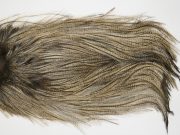 12566 Coq De Leon Dry Fly Hackle Silver Grade Rooster Saddle Light Pardo Ties Size NA