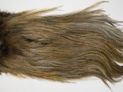 12567 Coq De Leon Dry Fly Hackle Silver Grade Rooster Saddle Light Pardo Ties Size NA