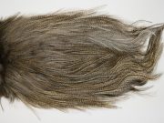 12571 Coq De Leon Dry Fly Hackle Silver Grade Rooster Saddle Light Pardo Ties Size NA