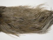 12572 Coq De Leon Dry Fly Hackle Silver Grade Rooster Saddle Light Pardo Ties Size NA