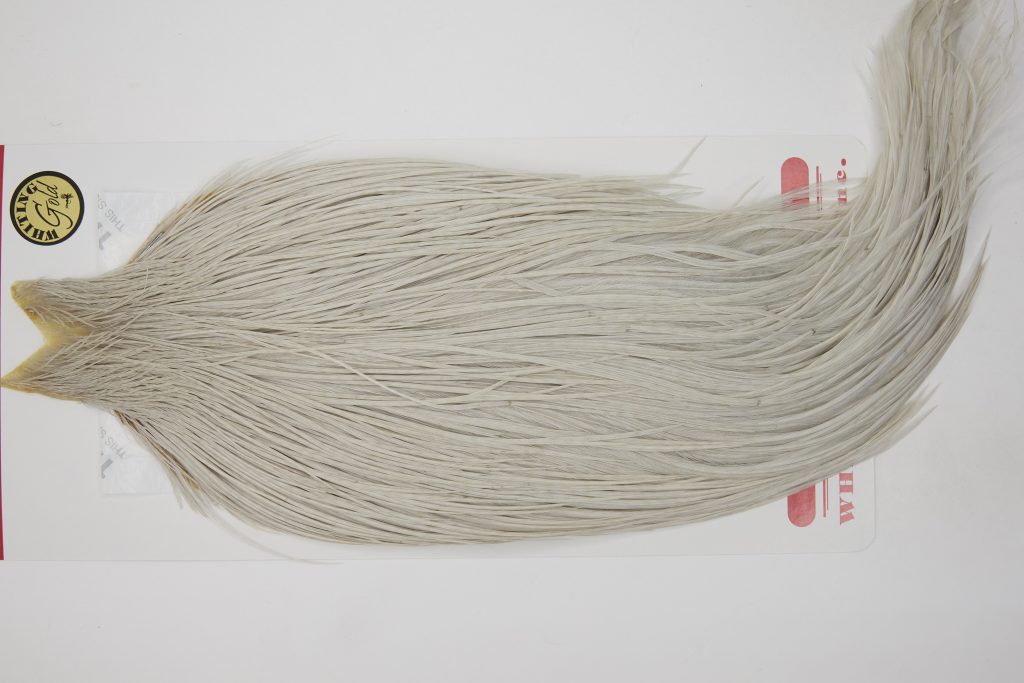 12619 Whiting Dry Fly Hackle Gold Grade Rooster Cape Light Dun Ties Size 8-22