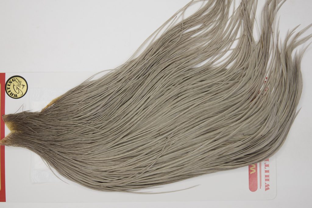 12625 Whiting Dry Fly Hackle Gold Grade Rooster Cape Medium Dun Ties Size 8-20
