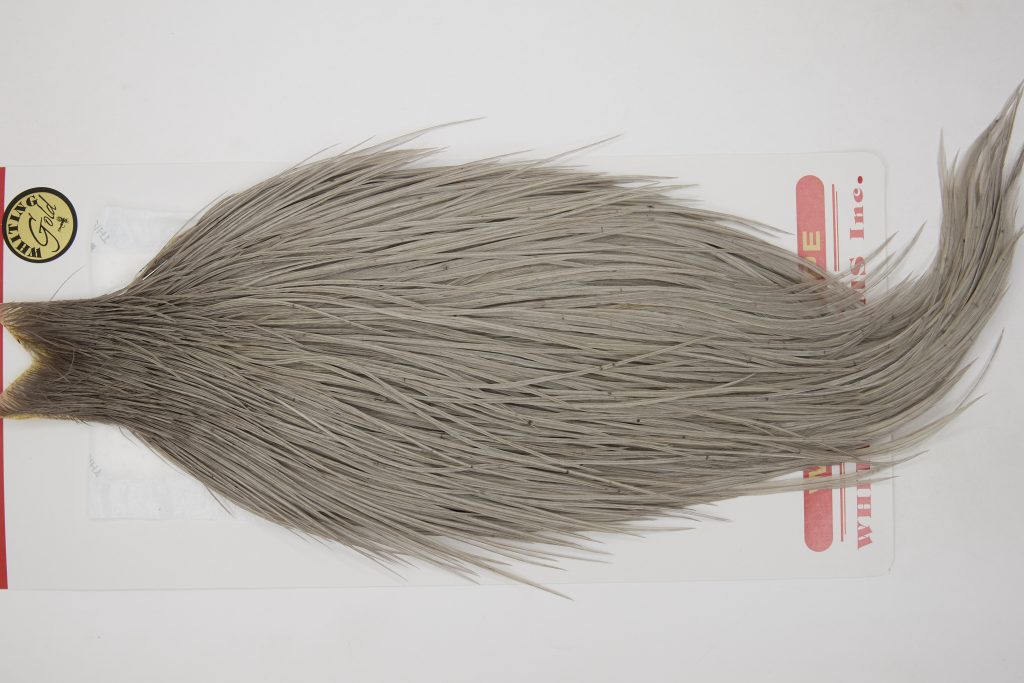 12626 Whiting Dry Fly Hackle Gold Grade Rooster Cape Medium Dun Ties Size 8-22
