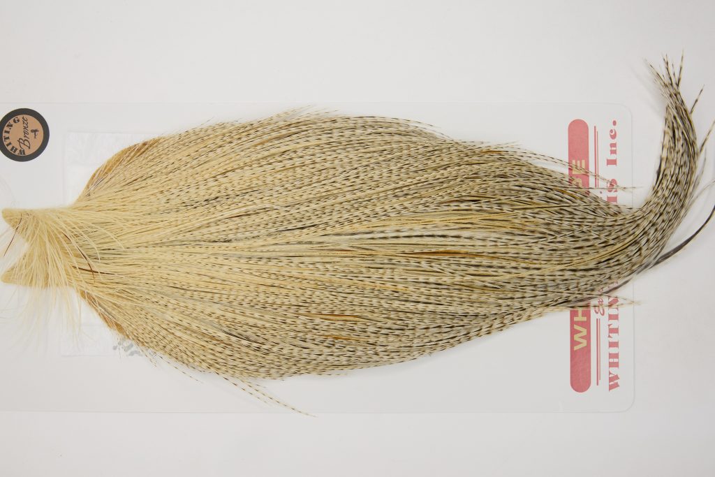 12636 Whiting Dry Fly Hackle Bronze Grade Rooster Cape Variant Ties Size 8-24