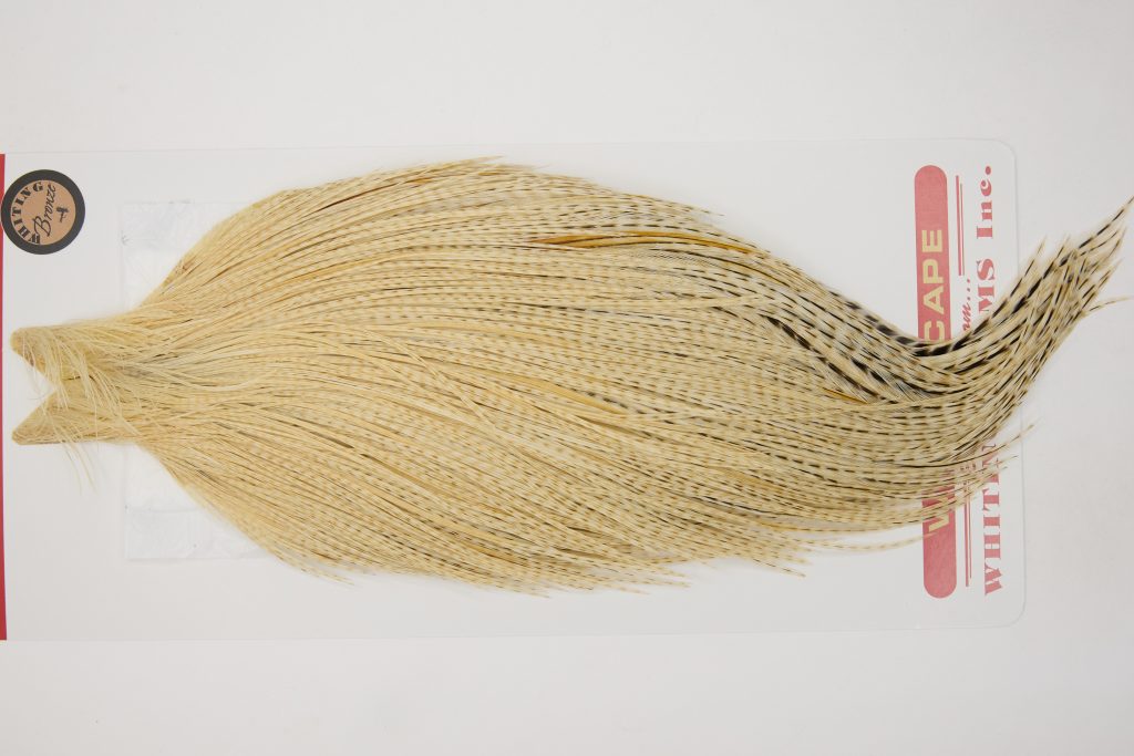 12637 Whiting Dry Fly Hackle Bronze Grade Rooster Cape Variant Ties Size 8-22