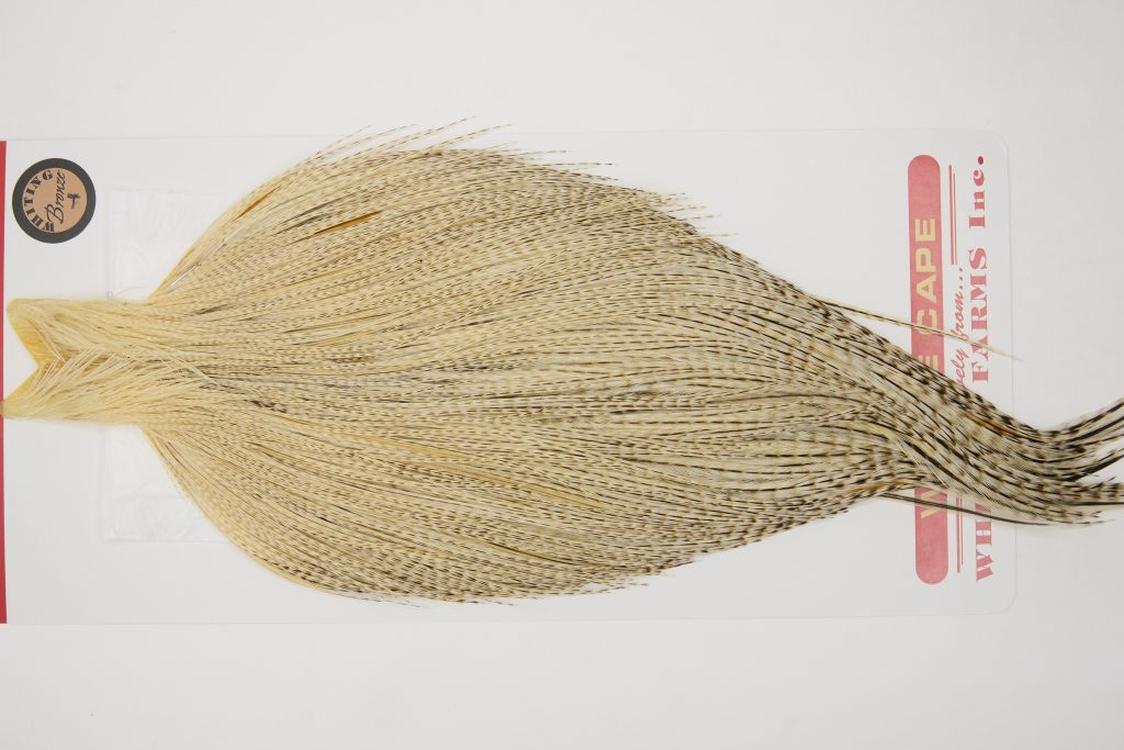 12640 Whiting Dry Fly Hackle Bronze Grade Rooster Cape Variant Ties Size 10-20