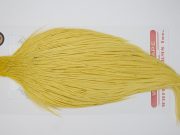 12663 Whiting Dry Fly Hackle Bronze Grade Rooster Cape Pale Yellow Ties Size 8-22