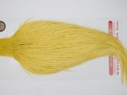 12664 Whiting Dry Fly Hackle Bronze Grade Rooster Cape Pale Yellow Ties Size 8-18