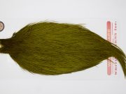 12666 Whiting Dry Fly Hackle Bronze Grade Rooster Cape Dark Olive Ties Size 10-22