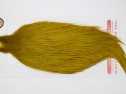 12671 Whiting Dry Fly Hackle Bronze Grade Rooster Cape Golden Olive Ties Size 8-22