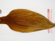 12673 Whiting Dry Fly Hackle Bronze Grade Rooster Cape Dark Barred Ginger Ties Size 8-24