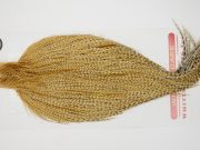 12697 Whiting Dry Fly Hackle Bronze Grade Rooster Cape Barred Medium Ginger Ties Size 8-20