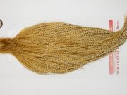 12699 Whiting Dry Fly Hackle Bronze Grade Rooster Cape Barred Medium Ginger Ties Size 8-24