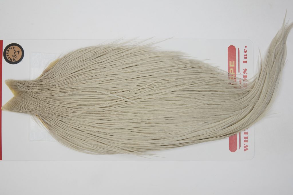 12703 Whiting Dry Fly Hackle Bronze Grade Rooster Cape Light Dun Ties Size 8-20