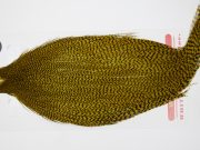 12707 Whiting Dry Fly Hackle Bronze Grade Rooster Cape Grizzly Golden Olive Ties Size 8-20