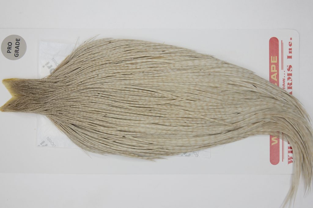 12739 Whiting Dry Fly Hackle Pro Grade Rooster Cape Light Dun Ties Size 10-20