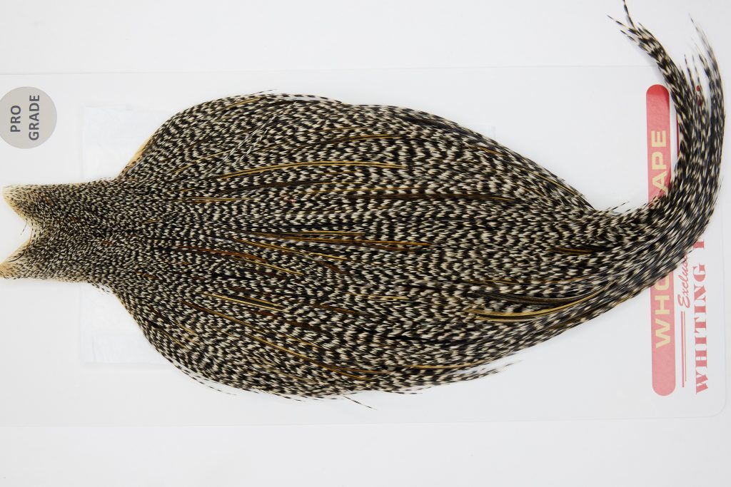 12745 Whiting Dry Fly Hackle Pro Grade Rooster Cape Grizzly Variant Ties Size 10-22