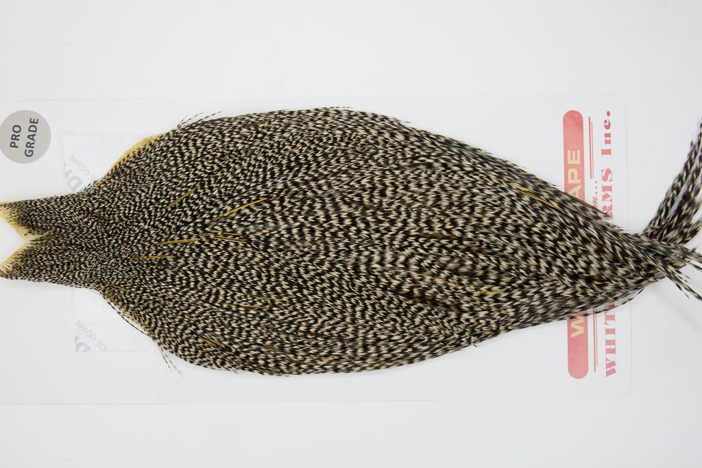 12746 Whiting Dry Fly Hackle Pro Grade Rooster Cape Grizzly Variant Ties Size 8-20