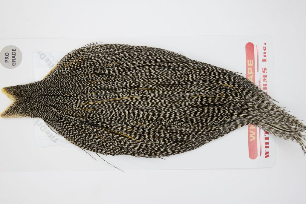 12747 Whiting Dry Fly Hackle Pro Grade Rooster Cape Grizzly Variant Ties Size 10-22