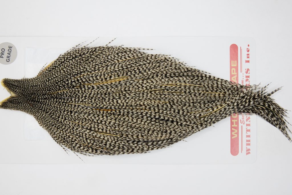 12748 Whiting Dry Fly Hackle Pro Grade Rooster Cape Grizzly Variant Ties Size 10-20