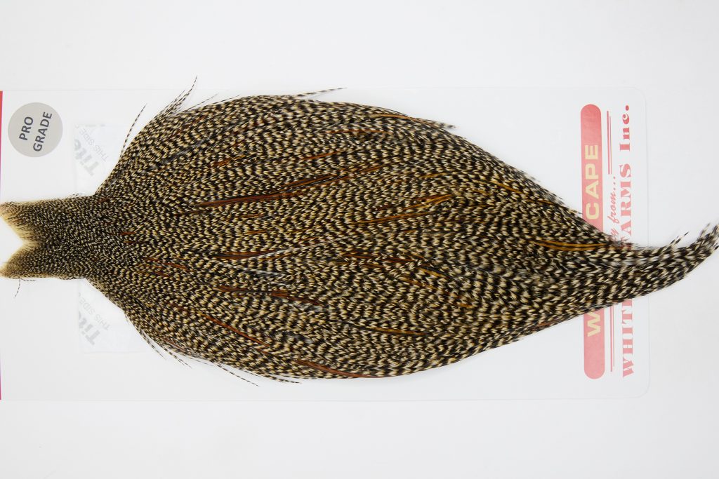12749 Whiting Dry Fly Hackle Pro Grade Rooster Cape Grizzly Variant Ties Size 10-22