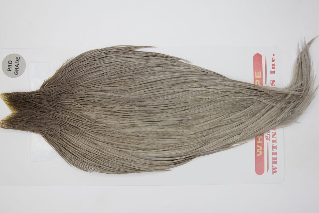 12769 Whiting Dry Fly Hackle Pro Grade Rooster Cape Medium Dun Ties Size 10-20