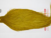 12797 Whiting Dry Fly Hackle Pro Grade Rooster Saddle Golden Olive Ties Size 8-18