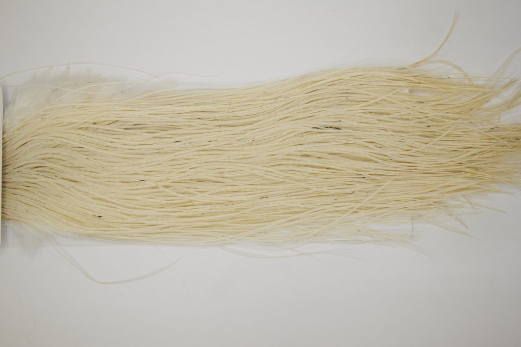 12801 Whiting Hackle Gold Grade Midge Saddle White Ties Size 16-18