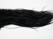 12835 Whiting Hackle Bronze Grade Midge Saddle Black Ties Size 16-18
