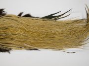 12836 Whiting Hackle Bronze Grade Midge Saddle Golden Badger Ties Size 14-18