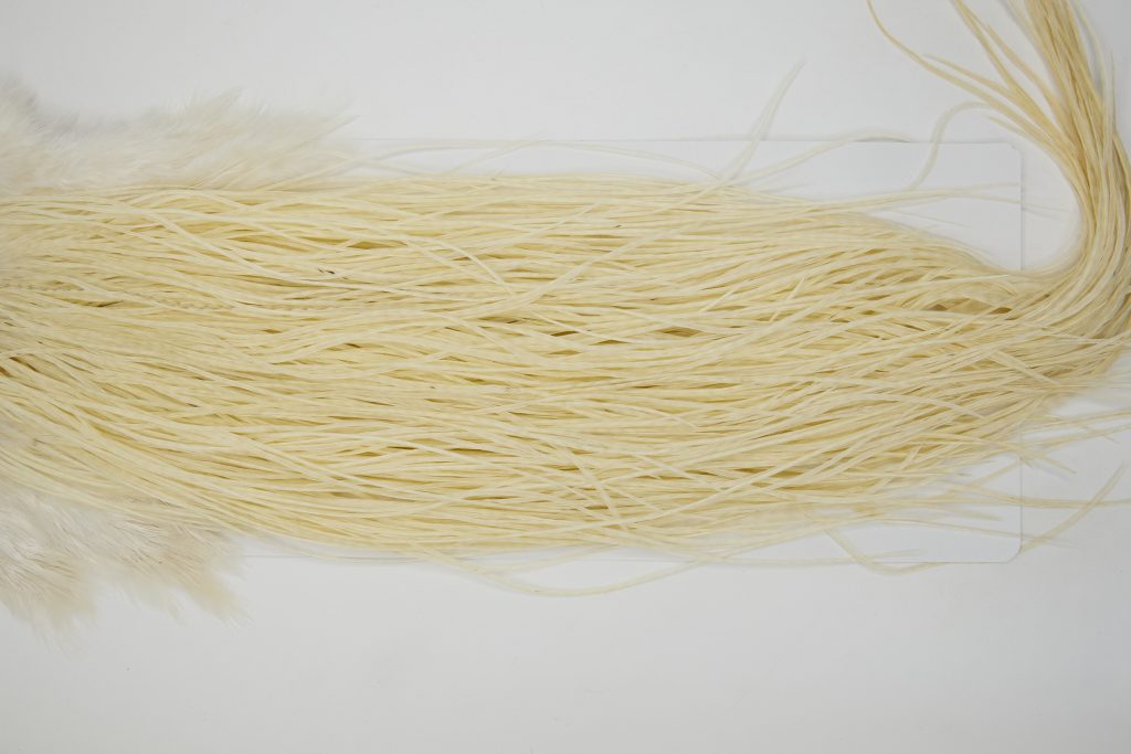 12839 Whiting Hackle Bronze Grade Midge Saddle White Ties Size 16-18