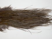 12843 Whiting Hackle Bronze Grade Midge Saddle Dark Dun Ties Size 18-22