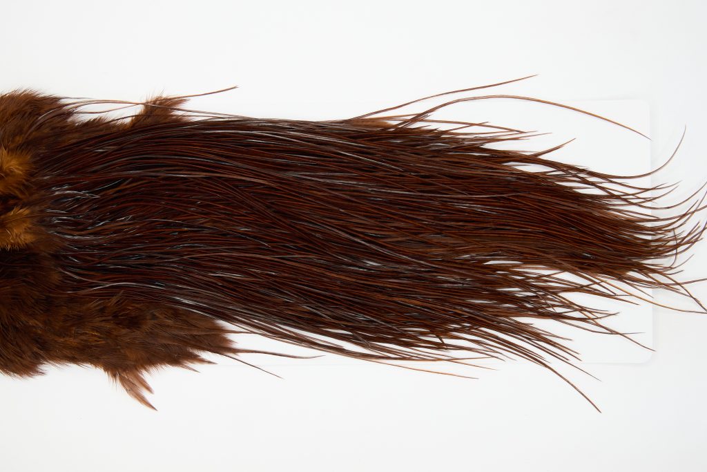 12845 Whiting Hackle Pro Grade Midge Saddle Coachman Brown Ties Size 18-20