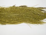 12850 Whiting Hackle Pro Grade Midge Saddle Grizzly Pale Yellow Ties Size 14-18