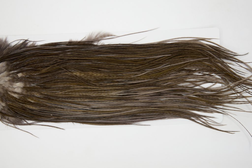 12857 Whiting Hackle Pro Grade Midge Saddle Dark Dun Ties Size 16-20
