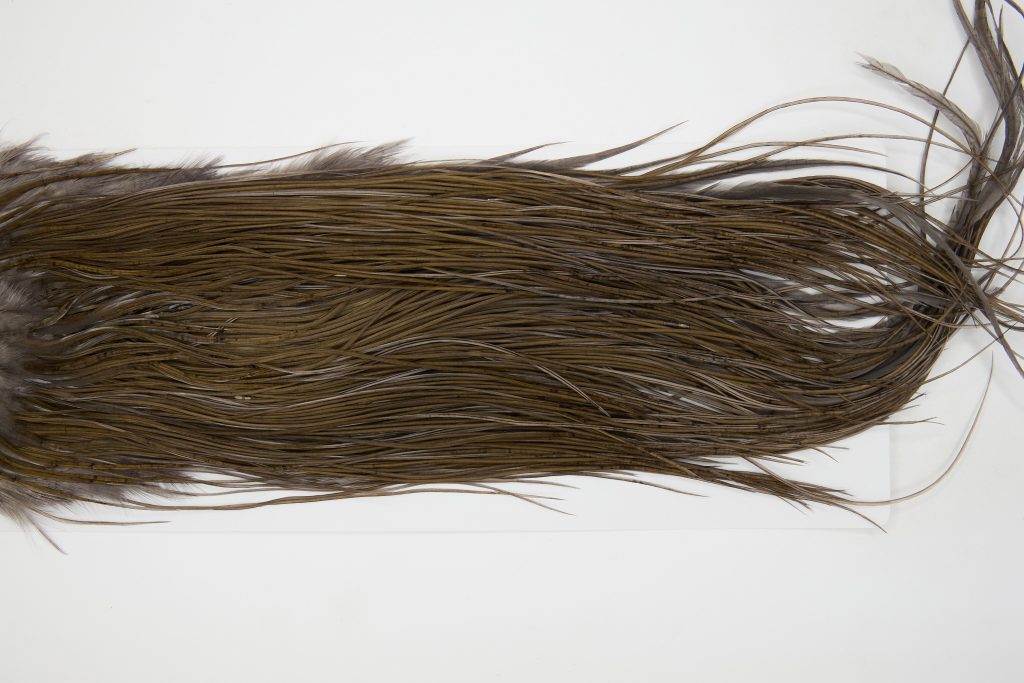 12862 Whiting Hackle Pro Grade Midge Saddle Dark Dun Ties Size 18-20