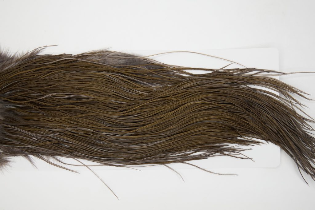 12863 Whiting Hackle Pro Grade Midge Saddle Dark Dun Ties Size 18-22