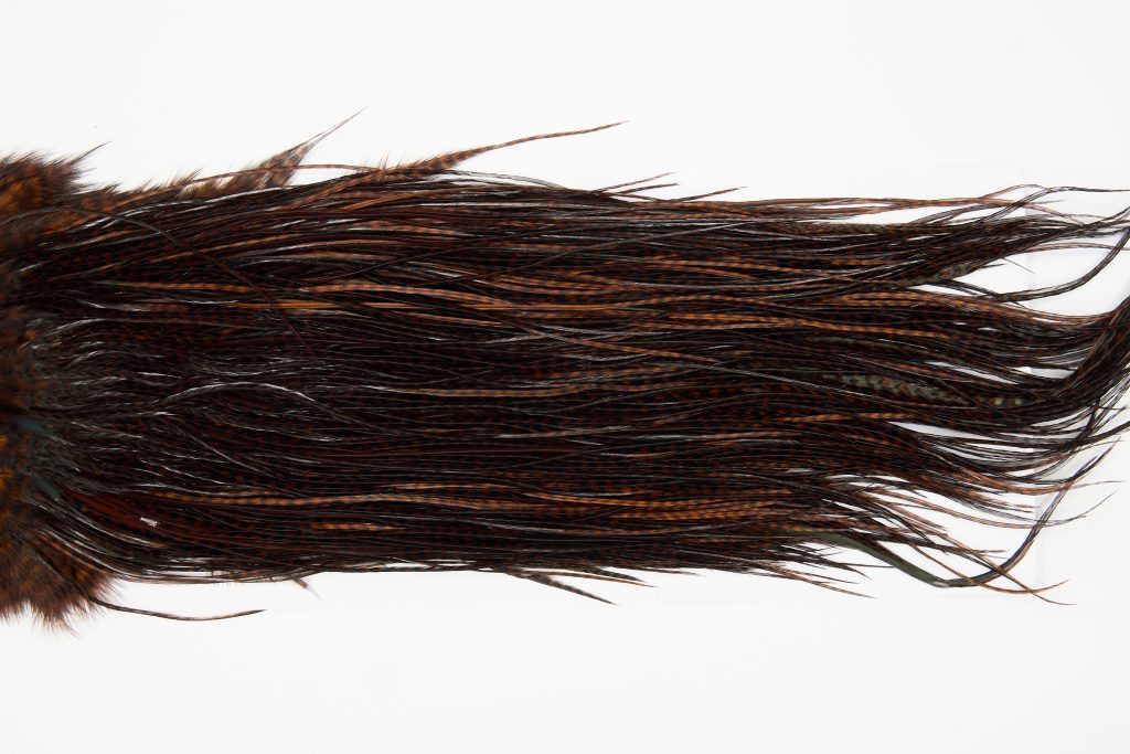 12866 Whiting Hackle Pro Grade Midge Saddle Grizzly Coachman Brown Ties Size 16-18