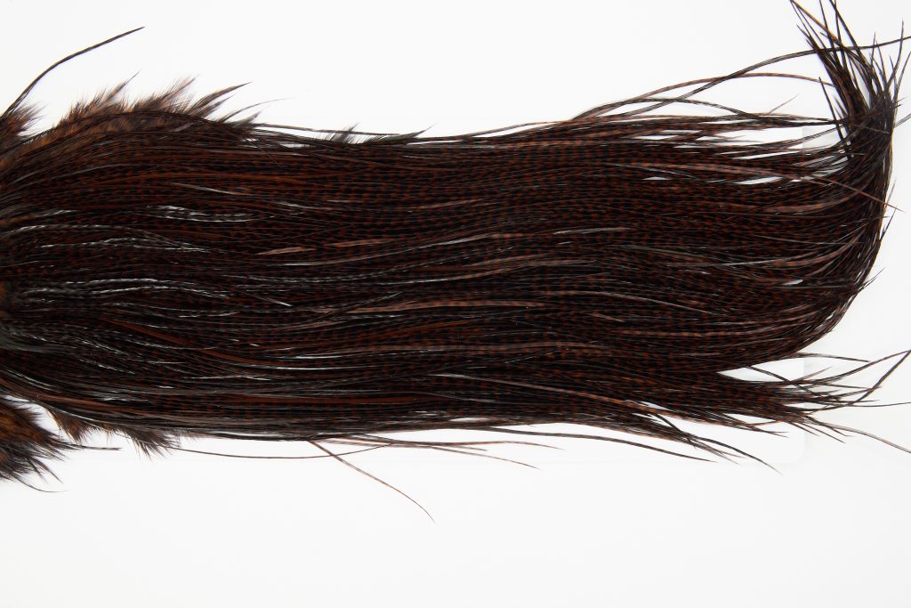 12868 Whiting Hackle Pro Grade Midge Saddle Grizzly Coachman Brown Ties Size 16-18