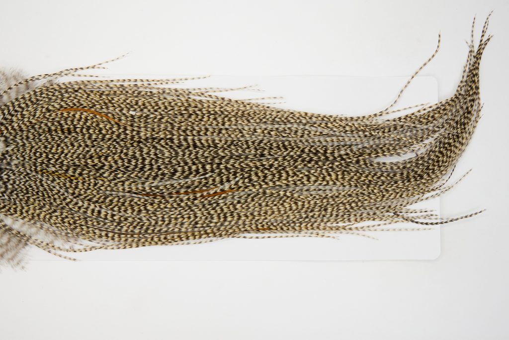 12877 Whiting Hackle Pro Grade Midge Saddle Dun Grizzly Ties Size 16-18