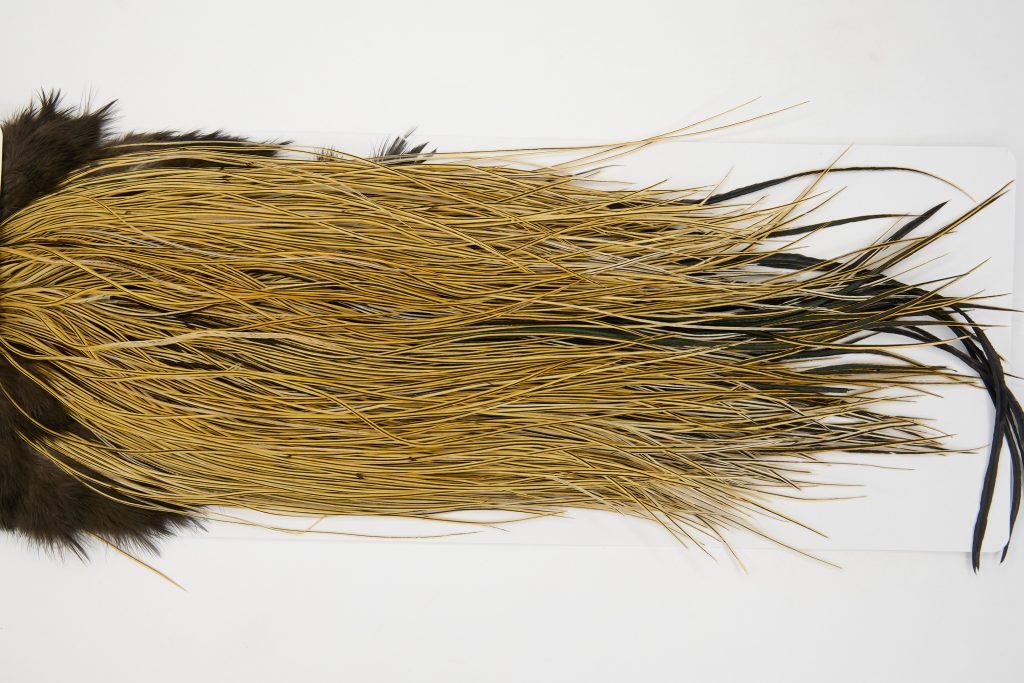 12884 Whiting Hackle Pro Grade Midge Saddle Golden Badger Ties Size 18-22