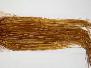 12898 Whiting Dry Fly Hackle Bronze Grade Rooster Saddle Medium Ginger Ties Size 14-18