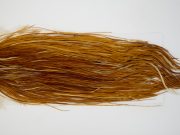 12899 Whiting Dry Fly Hackle Bronze Grade Rooster Saddle Medium Ginger Ties Size 14-20