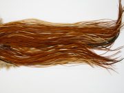 12900 Whiting Dry Fly Hackle Bronze Grade Rooster Saddle Medium Ginger Ties Size 16-18