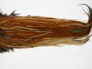 12908 Whiting Dry Fly Hackle Bronze Grade Rooster Saddle Furnace Ties Size 14-16