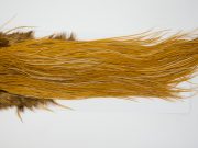 12911 Whiting Dry Fly Hackle Bronze Grade Rooster Saddle Medium Ginger Ties Size 16-18